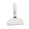 10pcs Metal Toothpaste Squeezer, Stainless Steel Tube Roller Key, Half Round Squeeze Tool for Toothpaste Hair Dye Tubes, Rustproof Tube Extractor for Home Use view 3