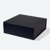 Geoto 14x14x5in | 35.535.512.7cm. AL Square Luxury Rigid Foldable Magnetic Closure Collapsible Gift Packaging Boxes (Black) view 1