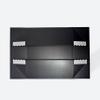 Geoto 14x14x5in | 35.535.512.7cm. AL Square Luxury Rigid Foldable Magnetic Closure Collapsible Gift Packaging Boxes (Black) view 4