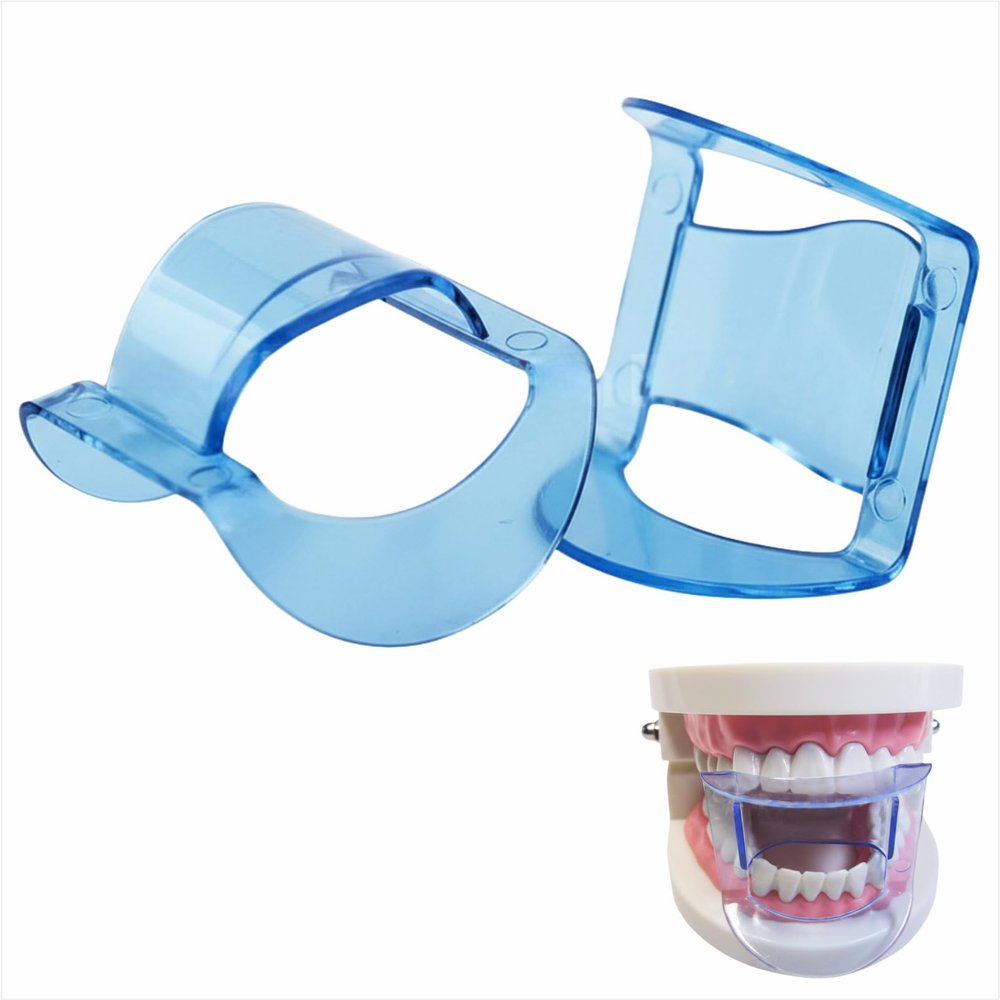 30 PCS Dental Bite Block Set for Anterior and Posterior Teeth, Mouth Opening Support with Front and Back Options, Compact Oral Positioning Aid (blue, front teeth)