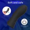 2026 Newly Electric Silicone Finger Sleeves Finger Massage, 10 Vibrations, Women Viboaders Toy Viboatorr Waterproof Rechargeable Gifts for Women and Couple (Black) view 4