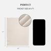 6 Pack Microfiber Cleaning Cloth for Glasses - Ultra Soft Lens Cleaning Cloth for Eyeglasses, Sunglasses, Camera Lenses, Screens, iPhone, iPad - Lint-Free & Scratch-Free view 2