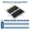 4829 Inch Folding Aluminum Wheelchair Ramp, Portable Non-Slip Access Ramp, ADA Compliant, Durable Threshold Ramp for Home Steps, Doorways, Curbs, Car, Scooters, Mobility Kit, Entry Stair view 2
