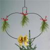 4pcs Pumpkin Wreath Frame Metal Pumpkin-Shaped Flower Form Making Frames Floral Wire view 4