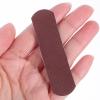 HIAKDOFT Brown Adhesive Bandages 50pcs, Flexible Breathable Fabric Elastic Bandages for Fingers and Joints, Comfortable Heavy Duty First Aid Wound Care and Sensitive Skin view 4