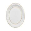 Paper Plates 23 cm with Gold Rim and Ornament Set of 6 - Party Plates Disposable Plates Plastic-Free - Party Tableware for Birthday Wedding - Party Decoration Table Decoration & Party Accessories view 1