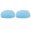 2pcs Crutches Underarm Pad, Blue Soft Handle Pillow Covers for Arm Crutches, Stretchy Armpit Cushion with Elasticated Closure, Universal Fit for Standard Crutches view 1