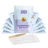 CalmPops Acupressure Ear Seeds | Ear Seeding Kit Acupuncture Ear Seeds Stickers for Immune System & Digestive Health Support + Auricular Acupuncture Chart + Tweezers (60 Units, 24K Gold Plated) view 1