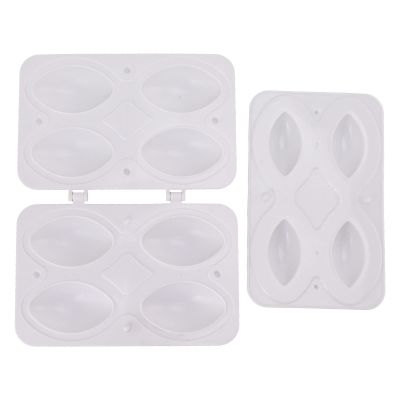 Estink Meatball Maker Manual Meatball Mold Food Grade ABS Meat Balls Maker Machine Dishwasher Friendly for Making Round Uniform Meatballs (4 Grids)