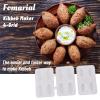 Estink Meatball Maker Manual Meatball Mold Food Grade ABS Meat Balls Maker Machine Dishwasher Friendly for Making Round Uniform Meatballs (4 Grids) view 4