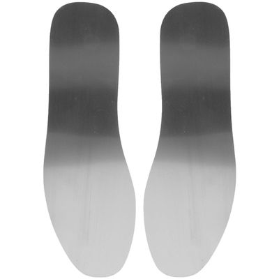 BESPORTBLE Stainless Steel Anti-Nail Shoe Insoles Puncture Resistant Metal Inserts for Men and Women Work Boots Size 42 Sturdy Protective Footwear Accessory