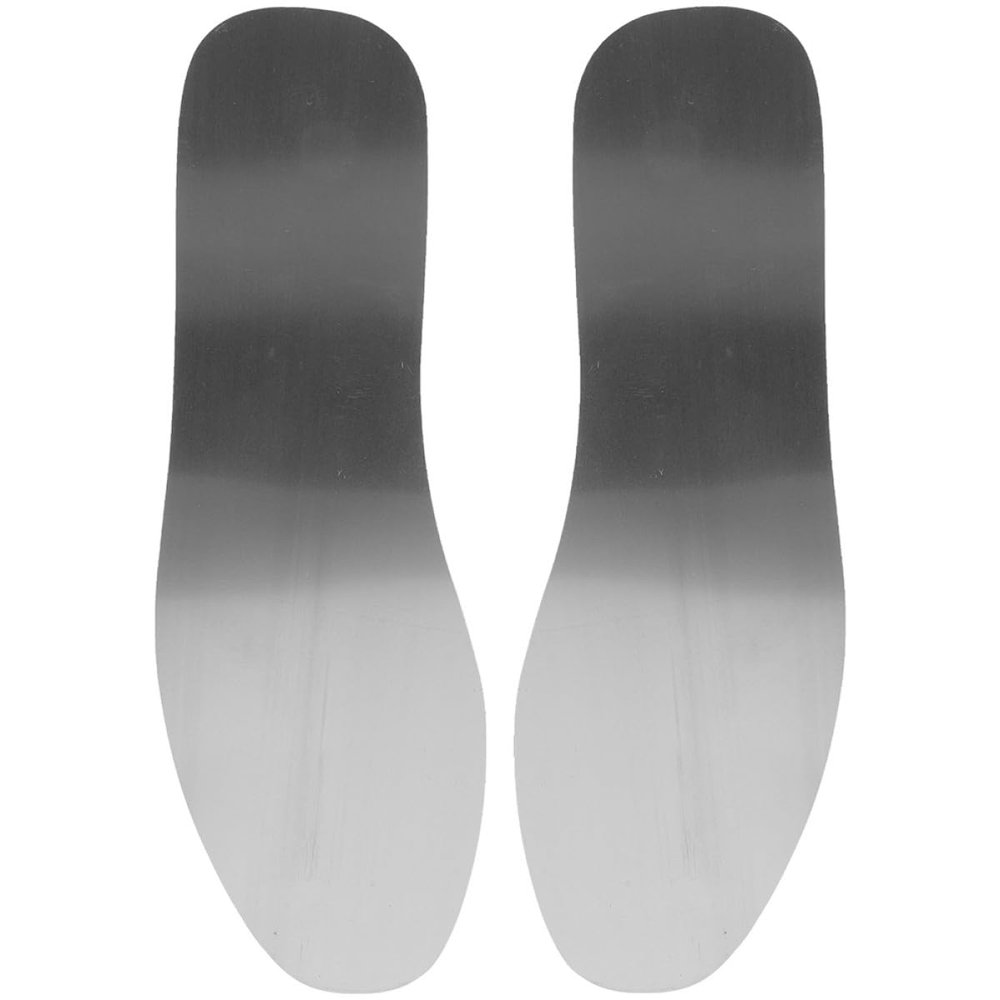 BESPORTBLE Stainless Steel Anti-Nail Shoe Insoles Puncture Resistant Metal Inserts for Men and Women Work Boots Size 42 Sturdy Protective Footwear Accessory