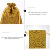 HONMEET 10pcs Wedding Candy Drawstring Tote Bags Brocade Storage Pouches Party Favor Bags for Wedding Reception and Candy Packaging Style view 3