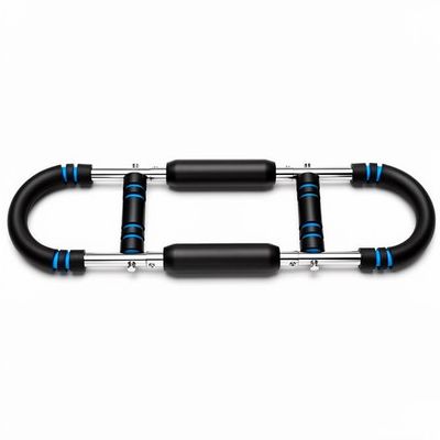 Arm Twister Bar Chest Expander Upper Body Strength Trainer, Adjustable Power Twister for Chest, Arms, Biceps, Triceps & Shoulders Workout, Home Gym Resistance Exercise Bar with Foam Handles