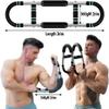 Arm Twister Bar Chest Expander Upper Body Strength Trainer, Adjustable Power Twister for Chest, Arms, Biceps, Triceps & Shoulders Workout, Home Gym Resistance Exercise Bar with Foam Handles view 2