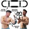Arm Twister Bar Chest Expander Upper Body Strength Trainer, Adjustable Power Twister for Chest, Arms, Biceps, Triceps & Shoulders Workout, Home Gym Resistance Exercise Bar with Foam Handles view 3