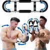Arm Twister Bar Chest Expander Upper Body Strength Trainer, Adjustable Power Twister for Chest, Arms, Biceps, Triceps & Shoulders Workout, Home Gym Resistance Exercise Bar with Foam Handles view 4
