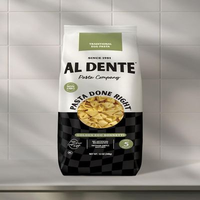 Al Dente Pasta Golden Bonnetti 12 oz (Pack of 6)