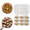 Estink Meatball Maker Manual Meatball Mold Food Grade ABS Meat Balls Maker Machine Dishwasher Friendly for Making Round Uniform Meatballs (10 Grids) view 2