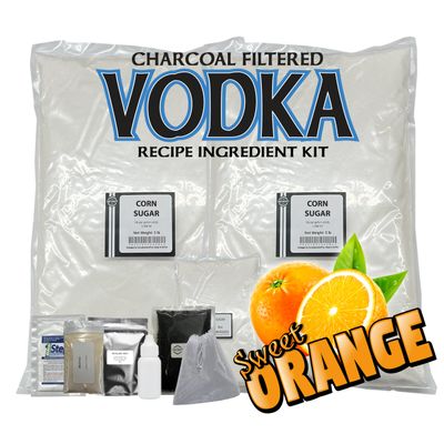 Tapcraft Sweet Orange Vodka Recipe Mash Kit Make Your Own Sweet Orange-Flavored Vodka at Home DIY Distilling Kit Great Gift for Spirit Lovers