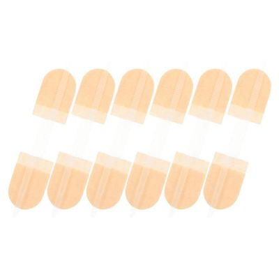 LOORGVEL Quick Stitch Zip Seal Wound Bandages, Skin Color Fabric Strips 70x22mm, 6 Pieces (2 Packs) for Outdoor First Aid and Emergency Wound Care