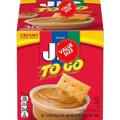 Creamy Peanut Butter Snack Cups 36 Count Pack Single-Serve Portions for On-The-Go Snacks Exclusive Packaging VSL STORE