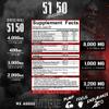 5% Nutrition Rich Piana 5150 Gladiator High Stim Preworkout Powder for Men & Women | 400mg Caffeine, Citrulline, Tyrosine, Alpha GPC | Insane Energy, Focus, Pumps & Endurance (Berry Bubblegum) view 3