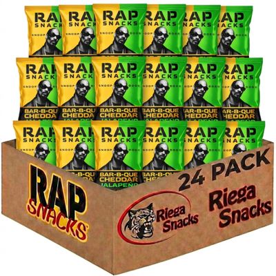 Bar-B-Que Cheddar Jalapeo Chips | Riega Snacks | 2 Oz Bags - Pack of 24