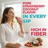 De Mi Pais Strawberry Coconut Milk Drink Creamy Dairy Free & Lactose Free Coconut Beverage with Strawberry Flavor, Refreshing Taste, Perfect for Drinks Glass Jar, 16.4 fl oz 6 Pack view 2