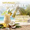 De Mi Pais Pineapple Coconut Milk Drink Creamy Dairy Free & Lactose Free Coconut Beverage with Pineapple Flavor, Refreshing Taste, Perfect for Drinks Glass Jar, 16.4 fl oz 3 Pack view 3