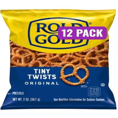Tiny Twist Original Pretzels, 2 Oz Bags, Pack of 12, Bundled By Shoppyway