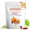 Fenolutra Pumpkin Seed Oil with Saw Palmetto - Cold-Pressed Softgels for Hair Growth & Prostate Support - Organic Supplement for Men & Women, Non-GMO, 150 Softgels view 1