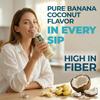 De Mi Pais Banana Coconut Milk Drink Creamy Dairy Free & Lactose Free Coconut Beverage with Banana Flavor, Refreshing Taste, Perfect for Drinks Glass Jar, 16.4 fl oz 6 Pack view 2
