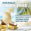 De Mi Pais Banana Coconut Milk Drink Creamy Dairy Free & Lactose Free Coconut Beverage with Banana Flavor, Refreshing Taste, Perfect for Drinks Glass Jar, 16.4 fl oz 6 Pack view 3