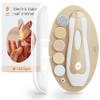 Cherish Baby Care LED Baby Nail Trimmer Electric - Auto-Safety Stop Baby Nail Clippers, Bi-Directional Electric Baby Nail File with 2 Speeds & 6 Filing Discs, Newborn Essentials (+ Travel Case) view 1