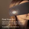 Sleenova Sleep Eye Mask with Bluetooth Headphones - Side Sleeper Optimized with Integrated Offline Audio for Phone-Free Use - 3 Modes for Rest, Nap and Travel - Black - Standard Edition view 4