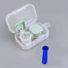 BIYAER Portable Lens Remover Tool with Covering Travel Easy Carry Plunger Suction Cup Applies Contacts Safely Green view 3