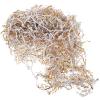 ARTIBETTER Gold and Silver Raffia Crinkle Paper Shred Filler, 5 Packs 100g Each, Single-sided Metallic Basket and Box Filling for Wrapping and Packaging Decoration view 1