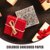 ARTIBETTER Gold and Silver Raffia Crinkle Paper Shred Filler, 5 Packs 100g Each, Single-sided Metallic Basket and Box Filling for Wrapping and Packaging Decoration view 3