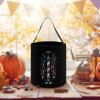 Hairstyle Barber Hairdresser Funny Easter Basket Cute Egg Hunt Bucket Gifts Tote with Handle for Easter Eggs Hunting Decor view 3