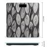 Abstract Black Silver Scale for Body Weight Digital Bathroom Scale Accurate Smart Weight Scales with Large Display Weighing Machine High Precision Scales view 2