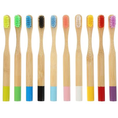 Mipcase Toothbrushes Soft Bristle 10pcs Set s Manual Toothbrushes with Rounded Handle Portable Household Oral Care for Boys