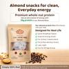 ALMOND N COMPANY Pure Almond Bites 10g Protein, Chocolate Flavor, Grain-Free, Gluten-Free, Vegan, Clean Ingredient Energy Bites, High Protein Snack for Kids & Adults, 4oz(1 Pack) view 3