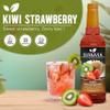 Strawberry Kiwi Syrup by Syruvia 6-Pack, 25.4 fl oz, Natural Flavors, Wholesale Coffee Syrup Shops, Cafes, Baristas, Bistros, & Beverage Bars, Bulk Kosher & Gluten-Free view 2