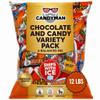 CANDYMAN 12 Pound Gift Box Mix of Chocolate, Individually Wrapped Assorted Bulk Candy Chocolates Variety Pack, Perfect for Holiday Candies, July 4th, Ship with Ice view 1
