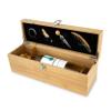 Weddingstar Custom Engraved Wooden Wine Gift Box with Accessories Set - Age Gets Better with Wine - Unique Birthday Gift view 3