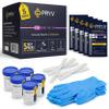 PRYV UTI Test Strips for Women & Men - Trusted by Doctors 2 in 1 Private at Home UTI Test Strip with Sterile Cups & Gloves - Individually Wrapped - Accurate Results in 2 Minutes - 5 Tests view 1