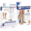 Truform 20-30 mmHg Compression Stockings for Men and Women, Knee High Length, Open Toe, Black, 2X-Large view 3
