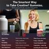 Slsomu Creatine for Women & Men, Creatine Monohydrate Gummies, 0 Sugar view 3