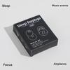 Ear Plugs for Sleeping 23dB Noise Reduction for Concerts, Focus, Travel Soft Reusable Silicone Ear Plugs for Side Sleepers with 4 Ear Tips Case Black view 3